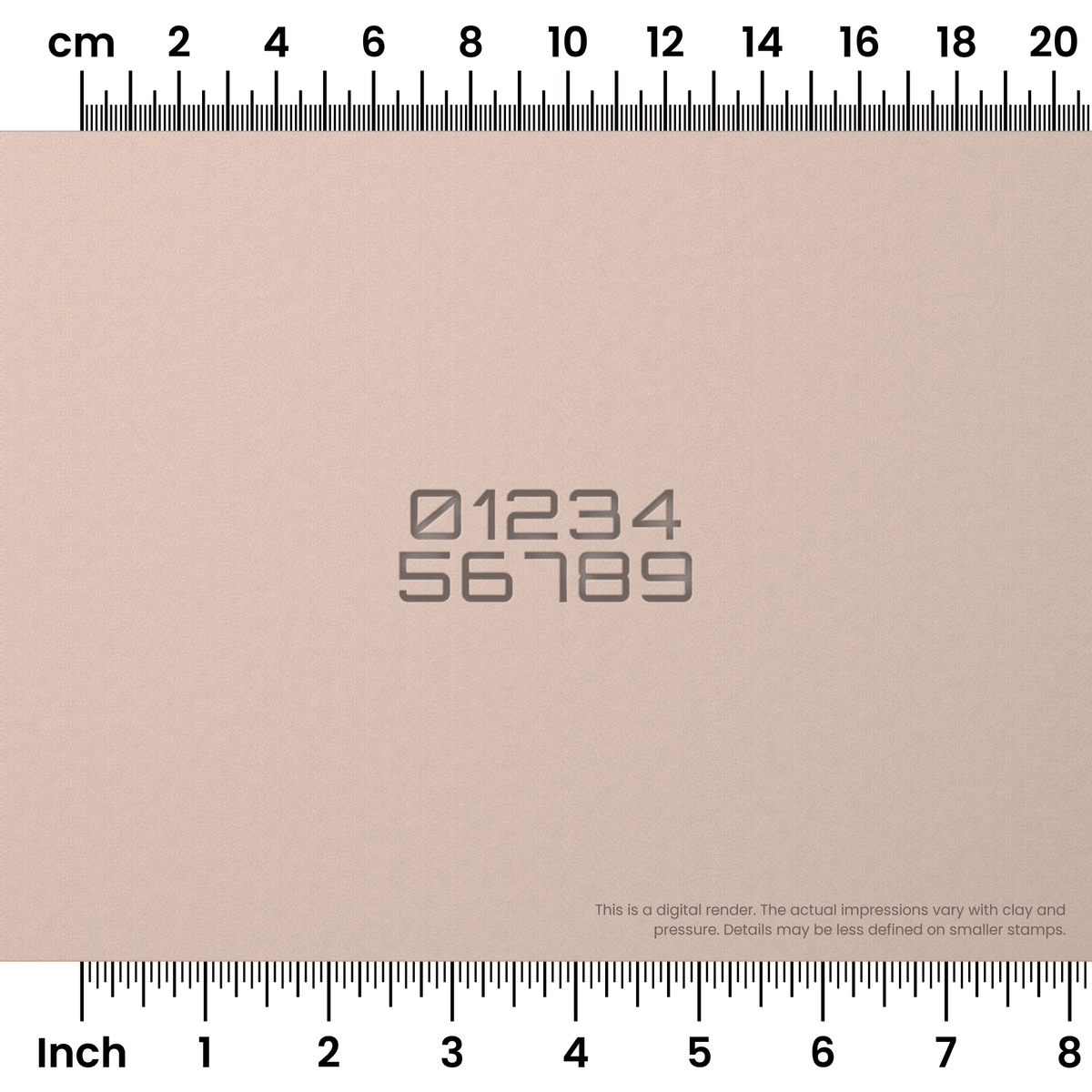 Orbitron | Number Stamp Sets - Ceramind® Tools