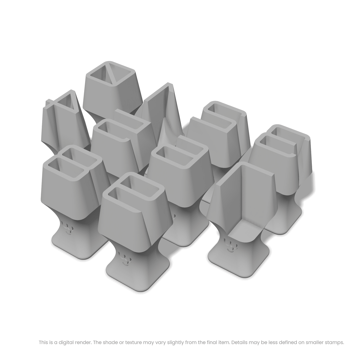 Orbitron | Number Stamp Sets - Ceramind® Tools