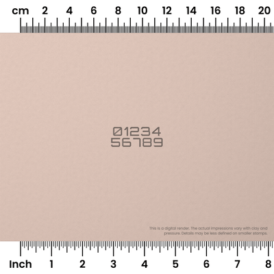 Orbitron | Number Stamp Sets - Ceramind® Tools