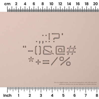 Orbitron | Symbol Stamp Sets - Ceramind® Tools