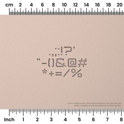 Orbitron | Symbol Stamp Sets - Ceramind® Tools