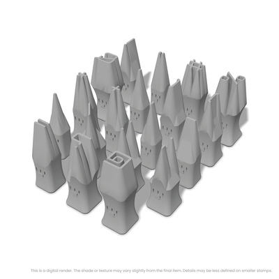Orbitron | Symbol Stamp Sets - Ceramind® Tools