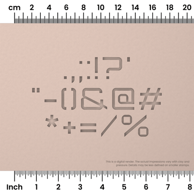 Orbitron | Symbol Stamp Sets - Ceramind® Tools