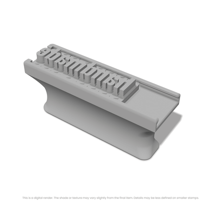 Oswald | Font Rail Stamp Sets | Letters, Numbers, and Symbols - Ceramind® Tools