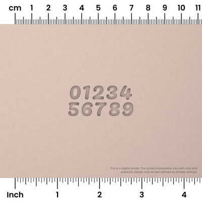 Pacifico | Number Stamp Sets - Ceramind® Tools