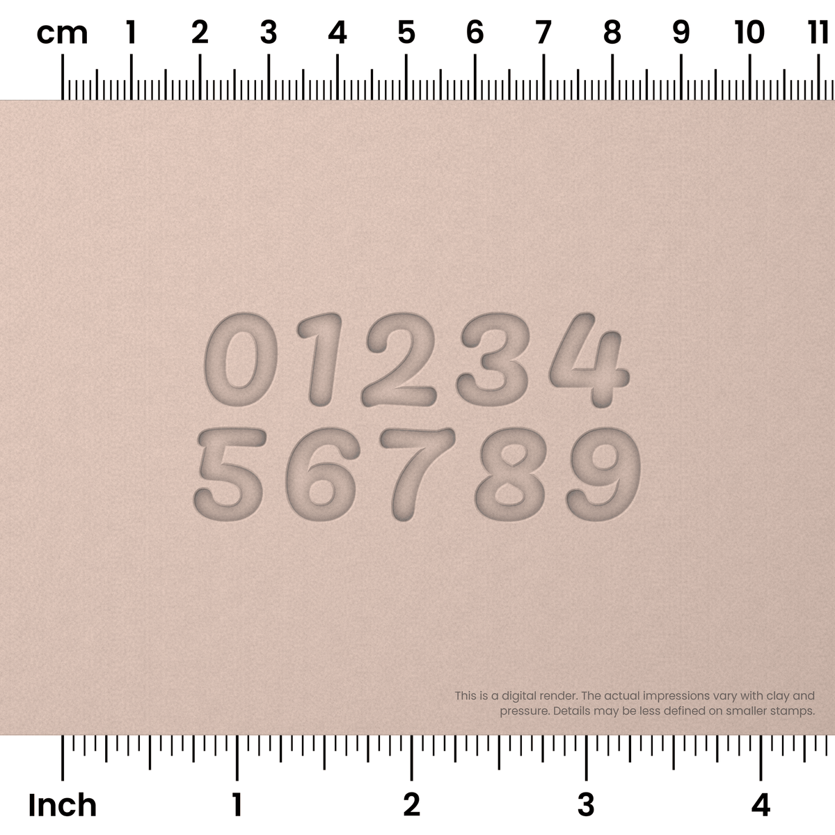 Pacifico | Number Stamp Sets - Ceramind® Tools