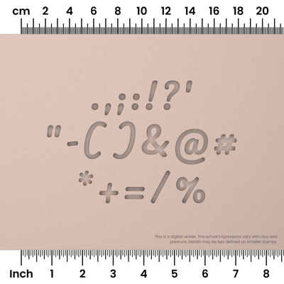 Pacifico | Symbol Stamp Sets - Ceramind® Tools