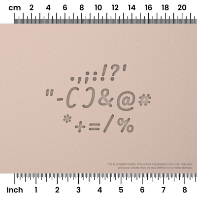 Pacifico | Symbol Stamp Sets - Ceramind® Tools