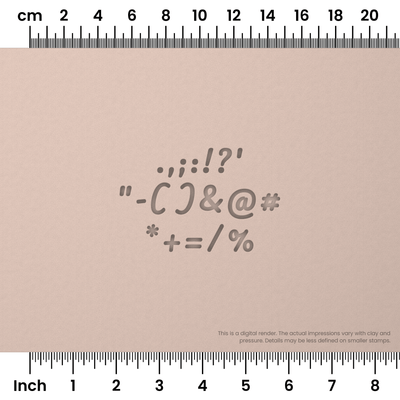 Pacifico | Symbol Stamp Sets - Ceramind® Tools