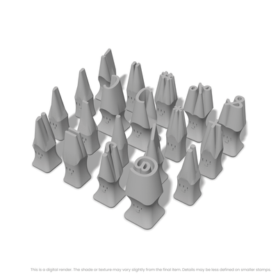 Pacifico | Symbol Stamp Sets - Ceramind® Tools