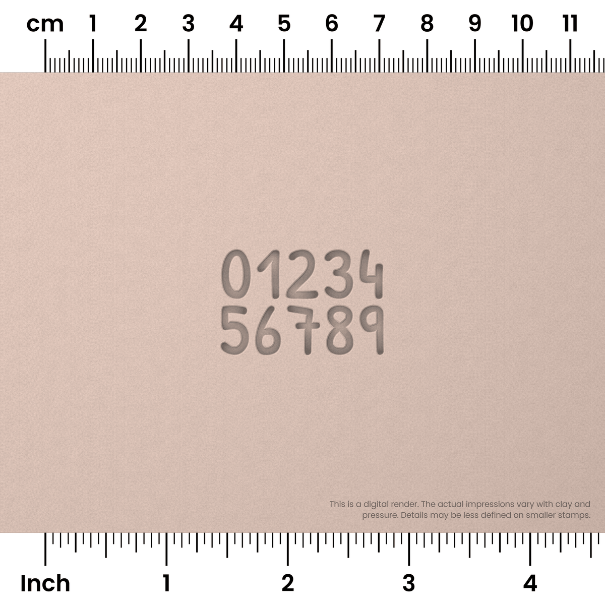 Patrick Hand | Number Stamp Sets - Ceramind® Tools