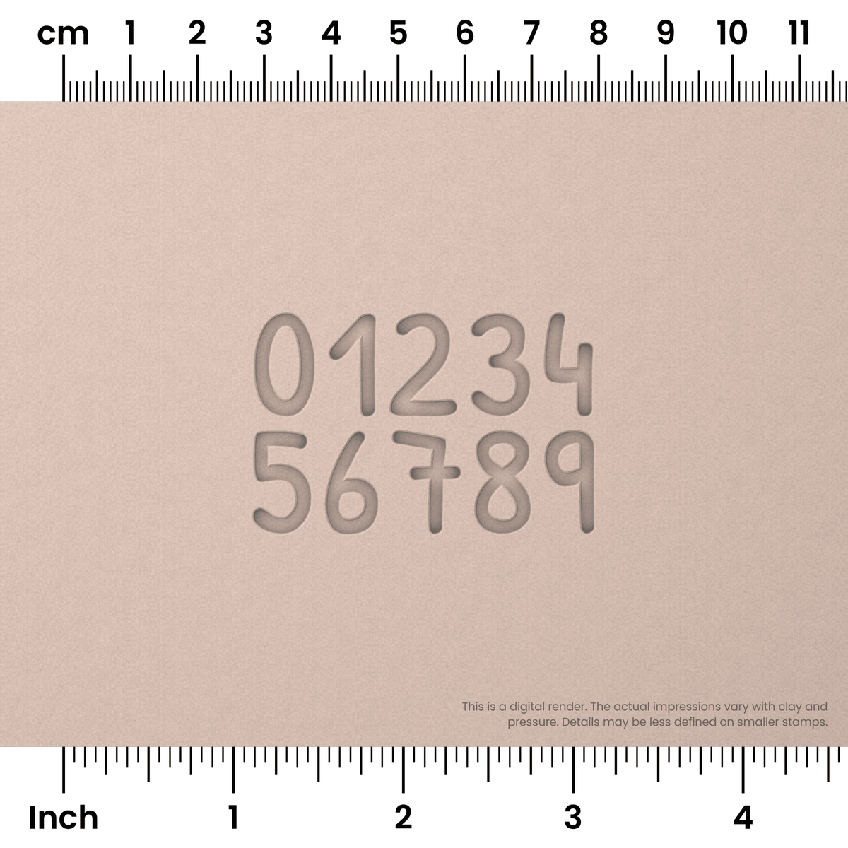 Patrick Hand | Number Stamp Sets - Ceramind® Tools