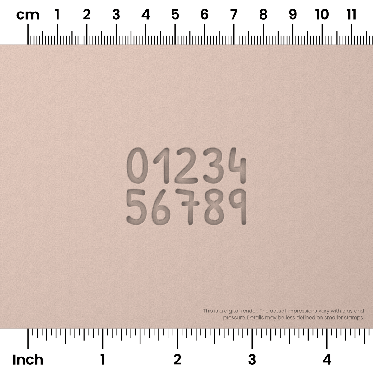 Patrick Hand | Number Stamp Sets - Ceramind® Tools