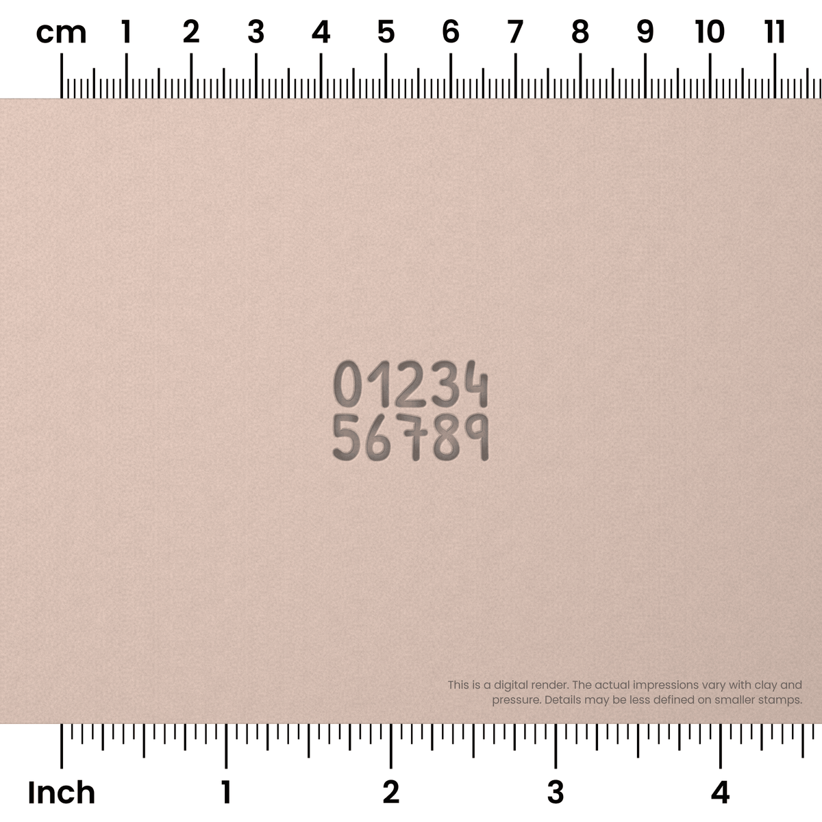 Patrick Hand | Number Stamp Sets - Ceramind® Tools
