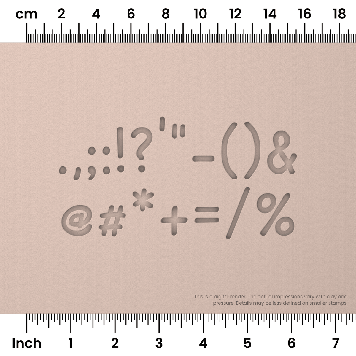 Patrick Hand | Symbol Stamp Sets - Ceramind® Tools