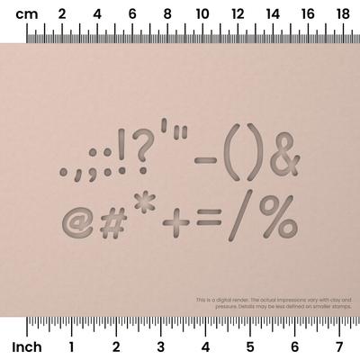 Patrick Hand | Symbol Stamp Sets - Ceramind® Tools