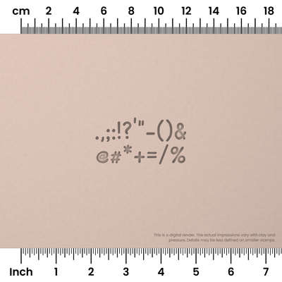 Patrick Hand | Symbol Stamp Sets - Ceramind® Tools