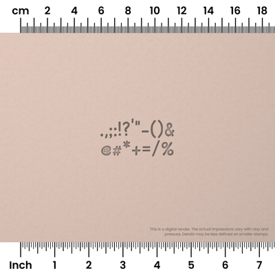 Patrick Hand | Symbol Stamp Sets - Ceramind® Tools
