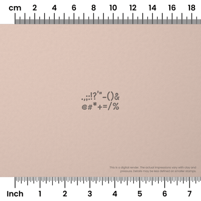 Patrick Hand | Symbol Stamp Sets - Ceramind® Tools