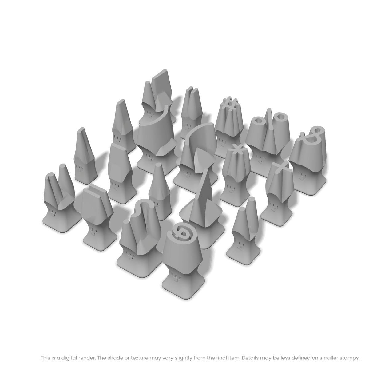 Patrick Hand | Symbol Stamp Sets - Ceramind® Tools