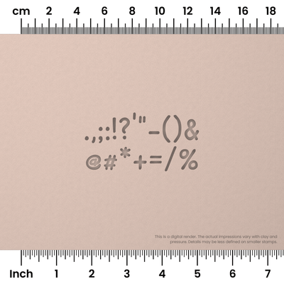 Patrick Hand | Symbol Stamp Sets - Ceramind® Tools