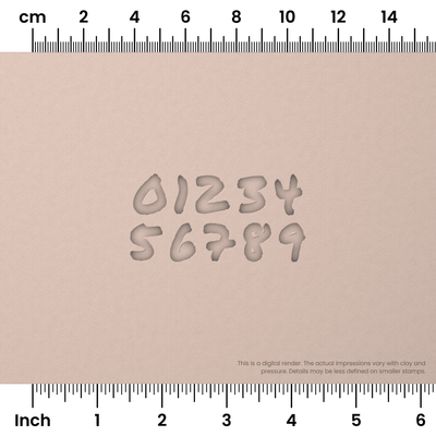 Permanent Marker | Number Stamp Sets - Ceramind® Tools