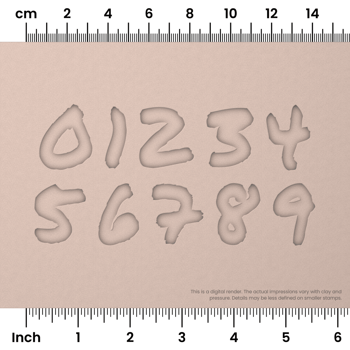 Permanent Marker | Number Stamp Sets - Ceramind® Tools