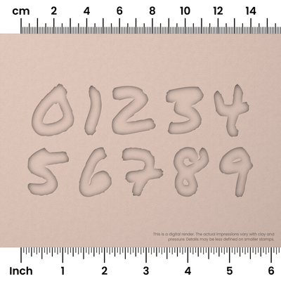 Permanent Marker | Number Stamp Sets - Ceramind® Tools