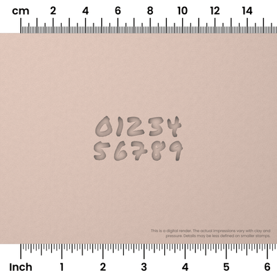 Permanent Marker | Number Stamp Sets - Ceramind® Tools