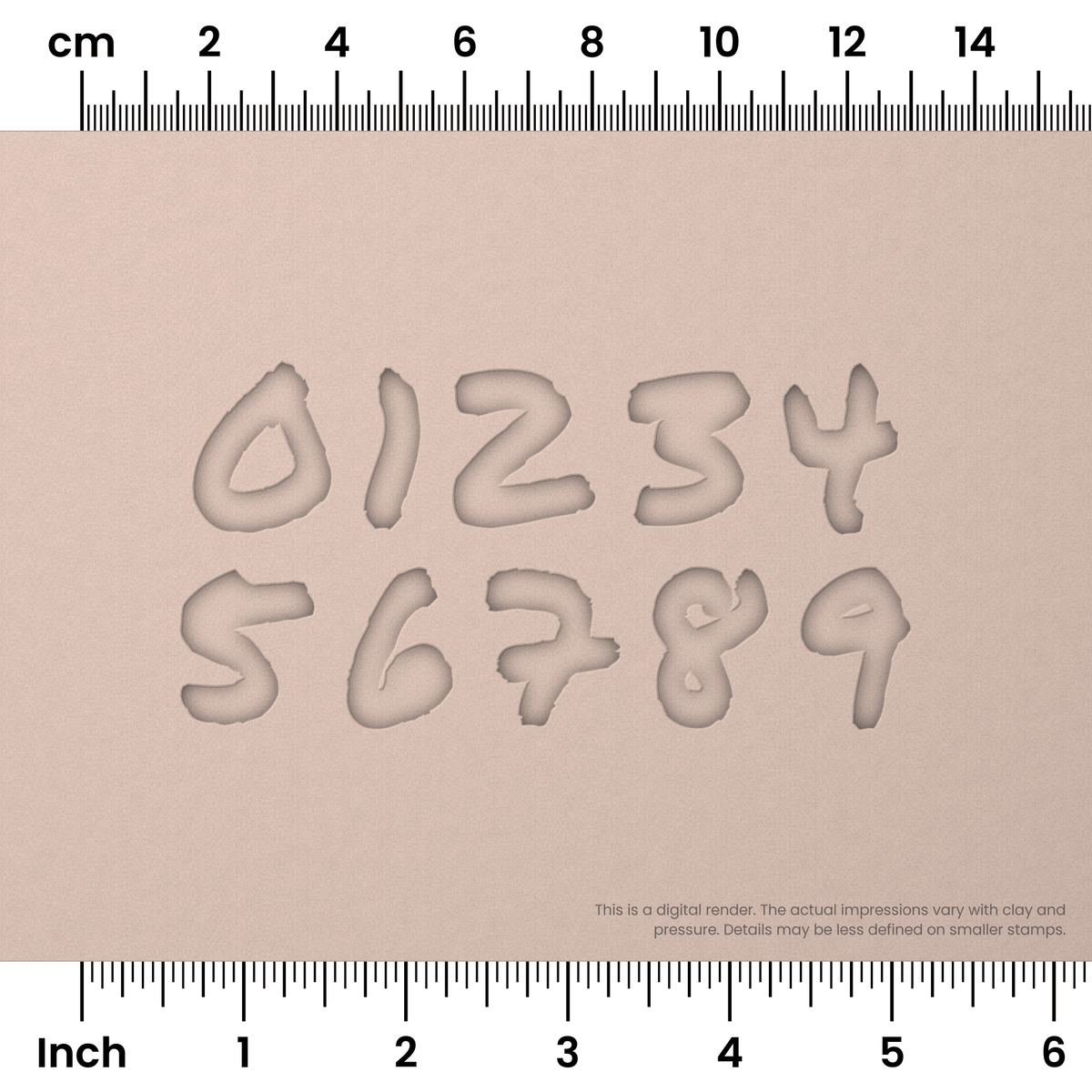 Permanent Marker | Number Stamp Sets - Ceramind® Tools