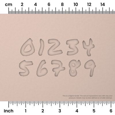 Permanent Marker | Number Stamp Sets - Ceramind® Tools
