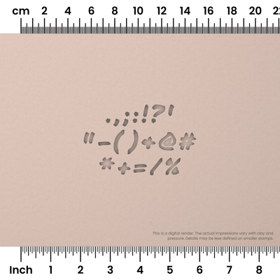 Permanent Marker | Symbol Stamp Sets - Ceramind® Tools