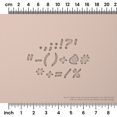 Permanent Marker | Symbol Stamp Sets - Ceramind® Tools