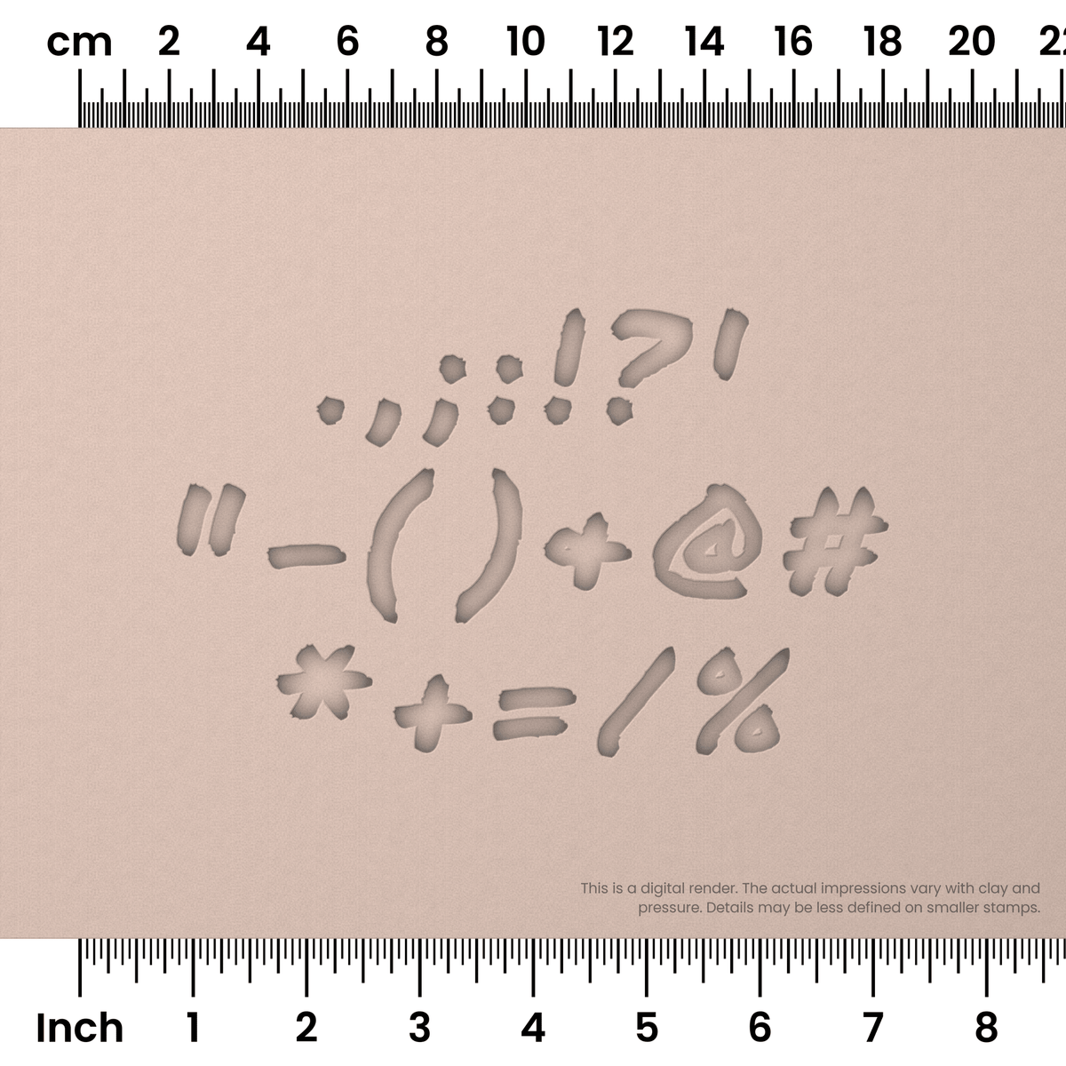 Permanent Marker | Symbol Stamp Sets - Ceramind® Tools