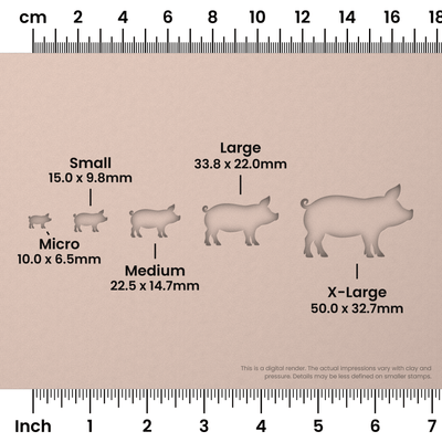 Pig Stamps - Ceramind® Tools