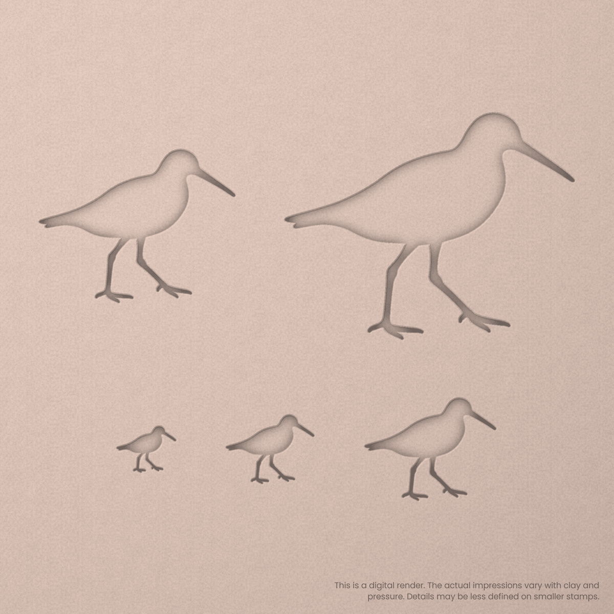 Piping Plover Stamps - Ceramind® Tools