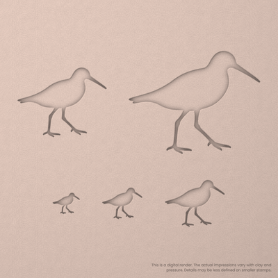 Piping Plover Stamps - Ceramind® Tools