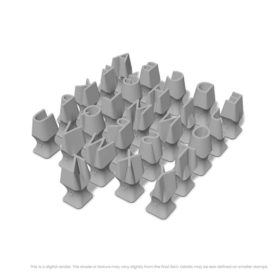 Playpen Sans | All Caps | Alphabet Stamp Sets - Ceramind® Tools