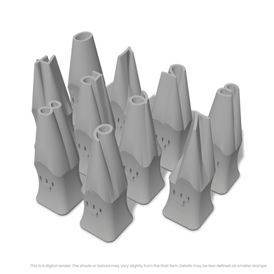 Playpen Sans | Number Stamp Sets - Ceramind® Tools