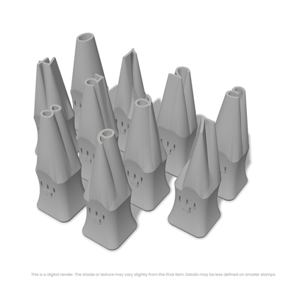 Playpen Sans | Number Stamp Sets - Ceramind® Tools