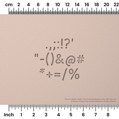 Playpen Sans | Symbol Stamp Sets - Ceramind® Tools