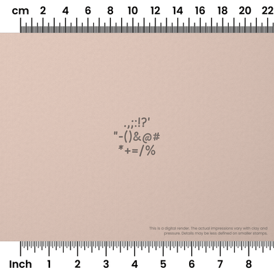 Playpen Sans | Symbol Stamp Sets - Ceramind® Tools