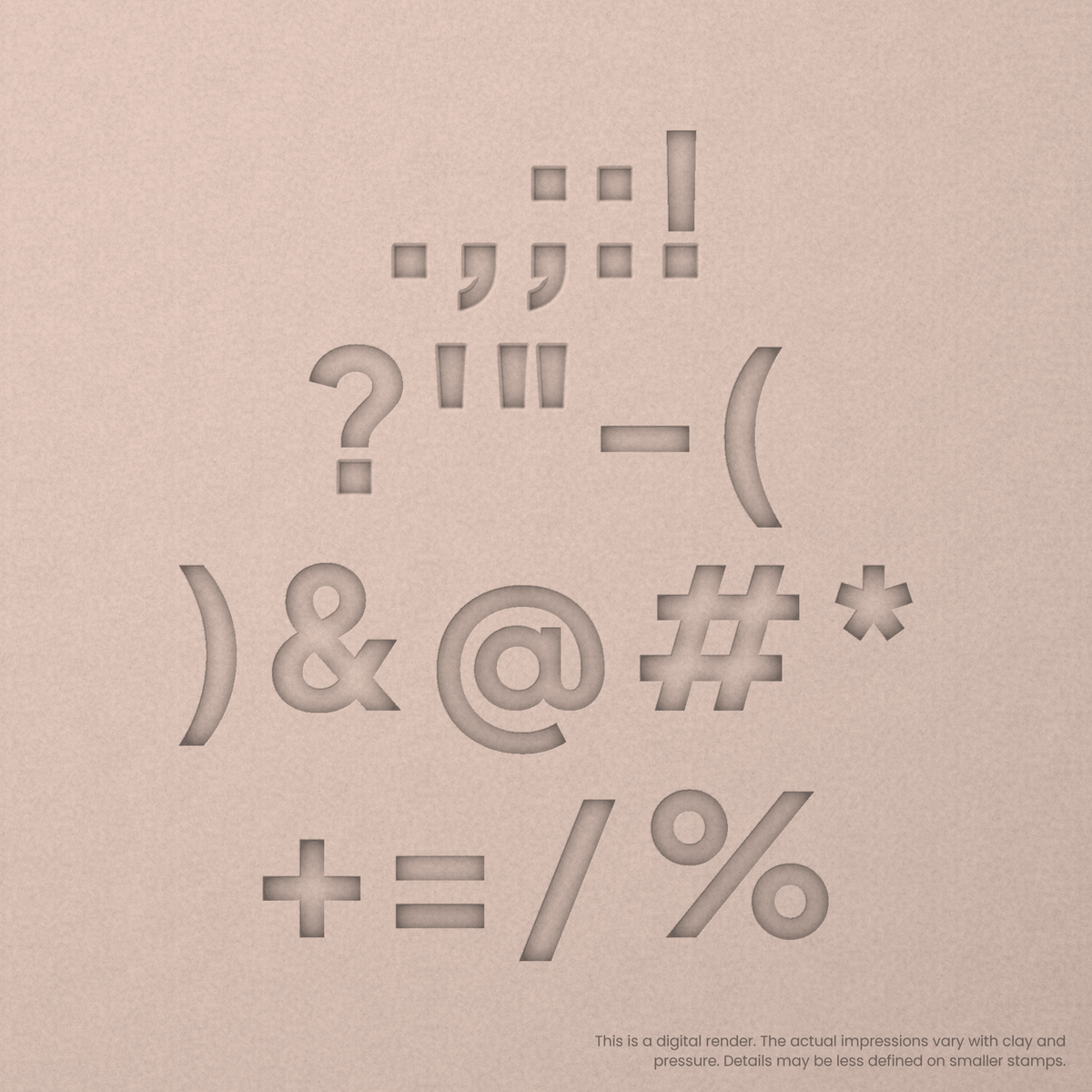 Plus Jakarta Sans | Font Rail Stamp Sets | Letters, Numbers, and Symbols - Ceramind® Tools