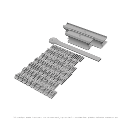 Plus Jakarta Sans | Font Rail Stamp Sets | Letters, Numbers, and Symbols - Ceramind® Tools