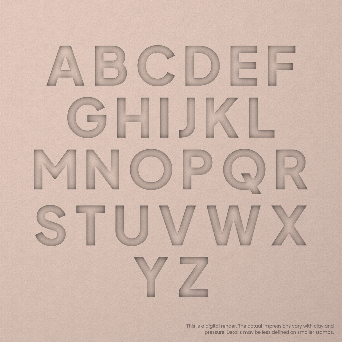 Plus Jakarta Sans | Font Rail Stamp Sets | Letters, Numbers, and Symbols - Ceramind® Tools