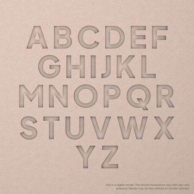 Plus Jakarta Sans | Font Rail Stamp Sets | Letters, Numbers, and Symbols - Ceramind® Tools