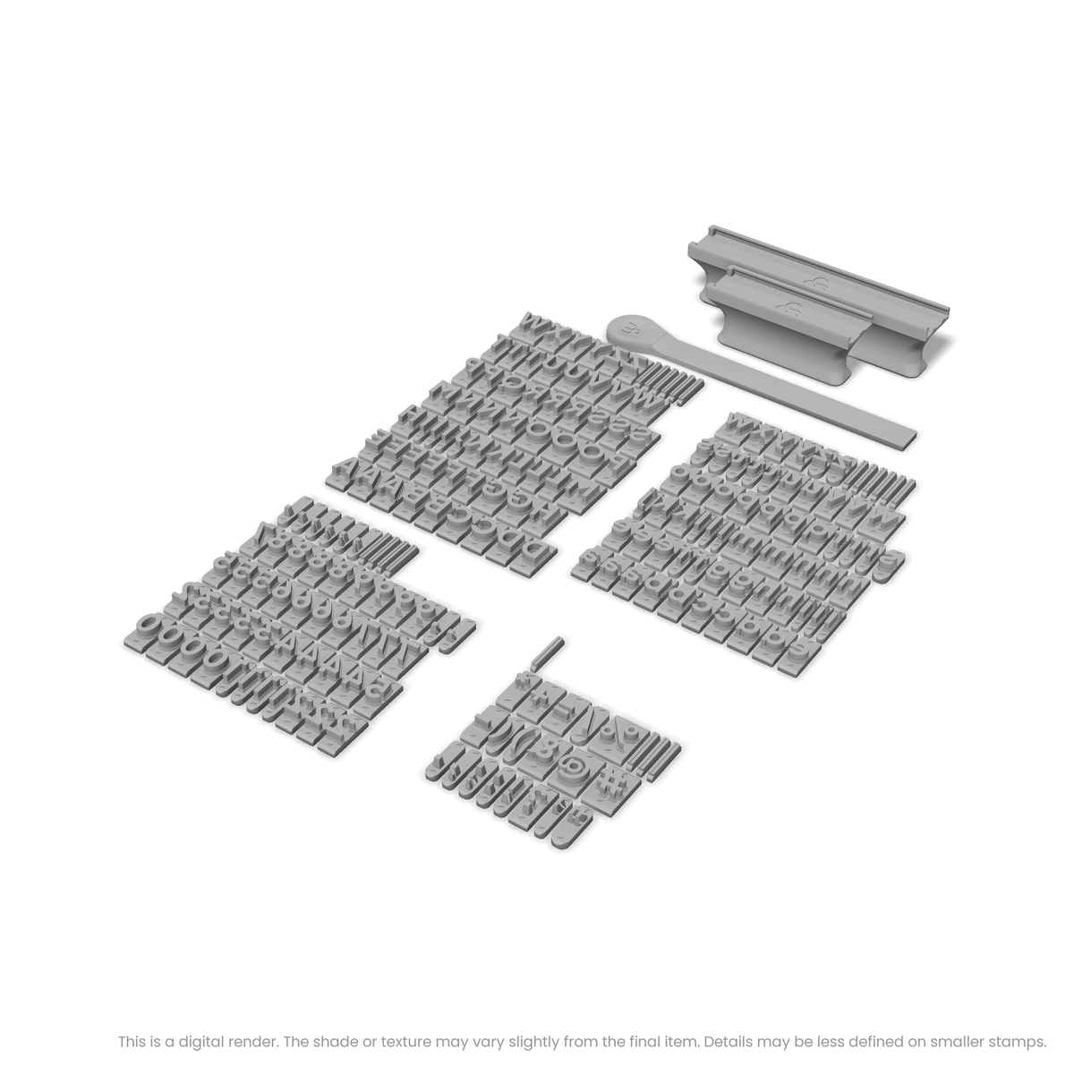 Plus Jakarta Sans | Font Rail Stamp Sets | Letters, Numbers, and Symbols - Ceramind® Tools