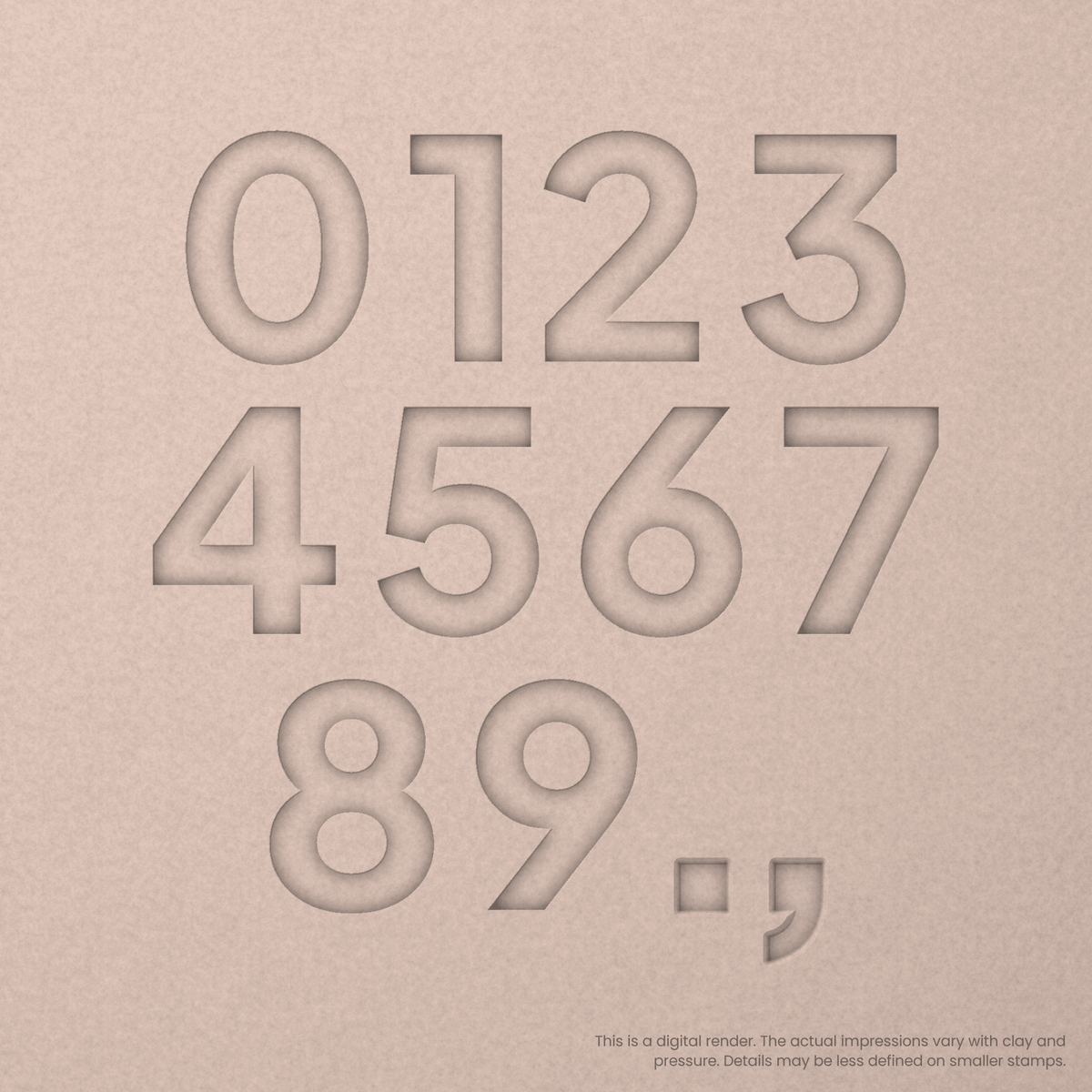 Plus Jakarta Sans | Font Rail Stamp Sets | Letters, Numbers, and Symbols - Ceramind® Tools