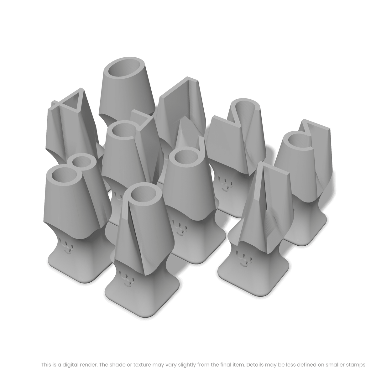 Plus Jakarta Sans | Number Stamp Sets - Ceramind® Tools