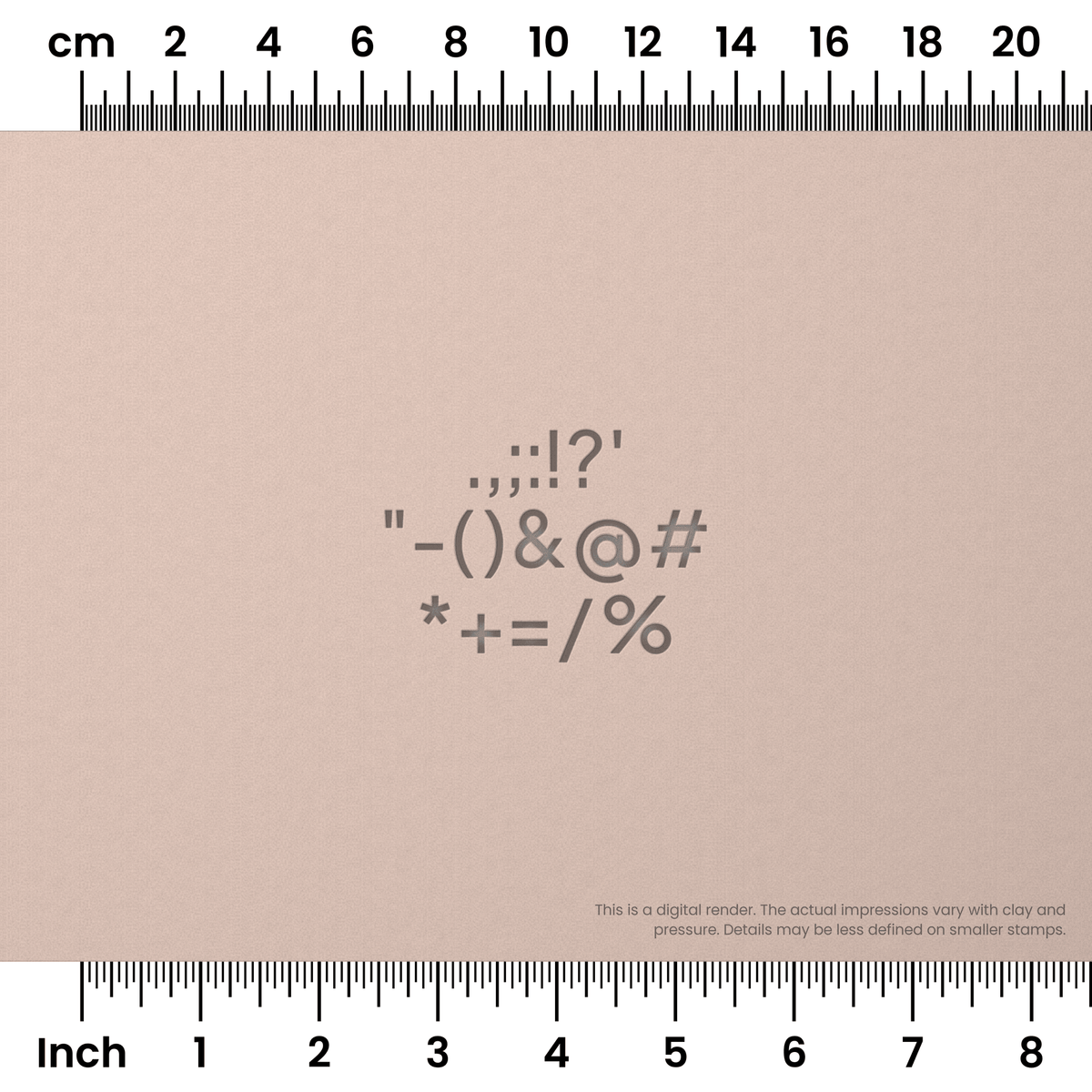 Plus Jakarta Sans | Symbol Stamp Sets - Ceramind® Tools